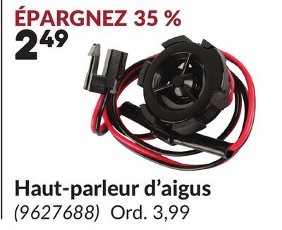 Haut-parleur d'aigus