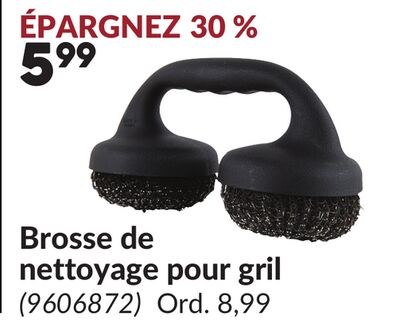 Brosse de nettoyage pour gril