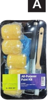 Ensembles de plateaux de peinture, 10 pièces