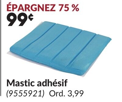 Mastic adhésif