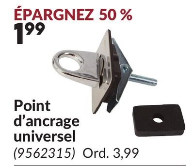 Point d'ancrage universel