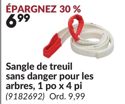 Sangle de treuil sans danger pour les arbres, 1…