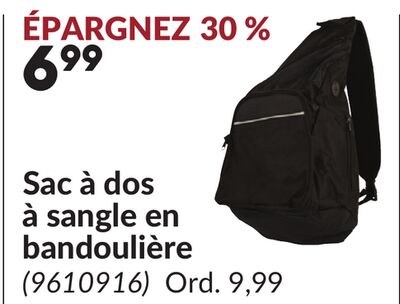 Sac à dos à sangle en bandoulière