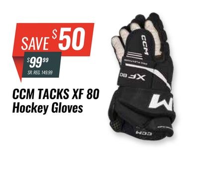 CCM TACKS XF 80 HOCKEY GLOVES