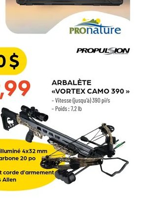 Arbalète « Vortex Camo 390 »