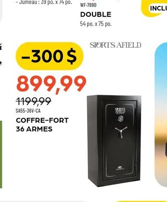 Coffre-fort 36 armes