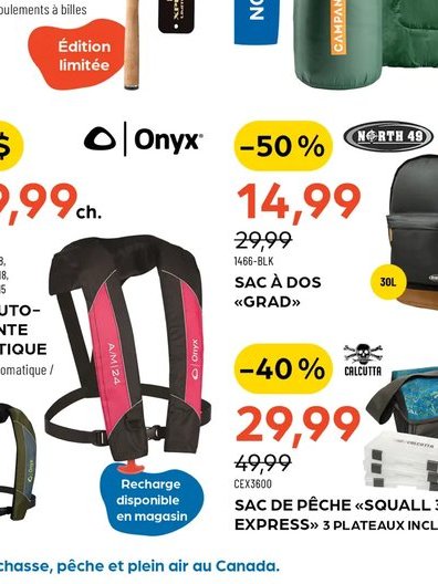 Onyx veste auto-gonflante automatique