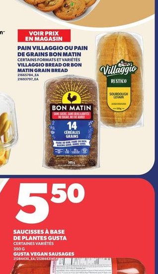 Pain sans mie de grains bon matin