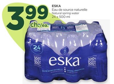 ESKA Natural spring water