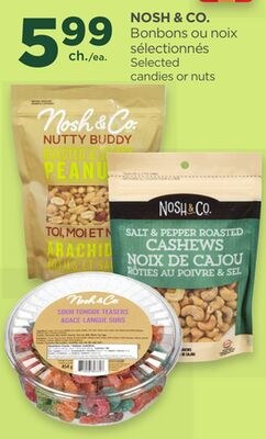 NOSH & CO. Selected candies or nuts