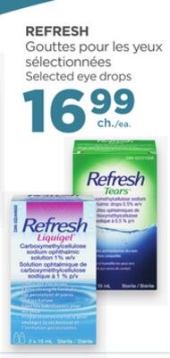 REFRESH Selected eye drops