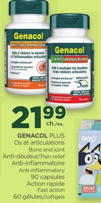 GENACOL PLUS Pain relief Anti-inflammatory