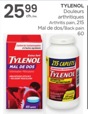 TYLENOL Back pain