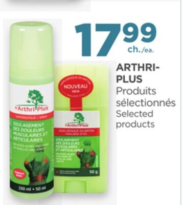 ARTHRI- PLUS Selected products