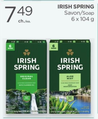 IRISH SPRING Soap