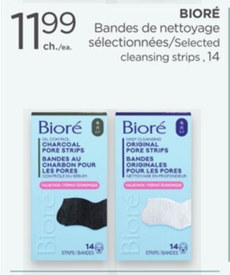 BIORÉ Selected cleansing strips , 14