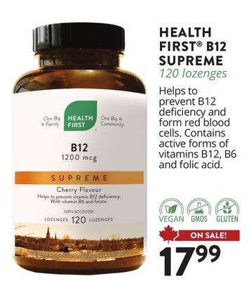 HEALTH FIRST® B12 SUPREME