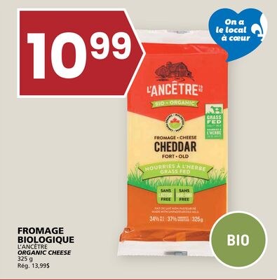 FROMAGE BIOLOGIQUE L'ANCÊTRE