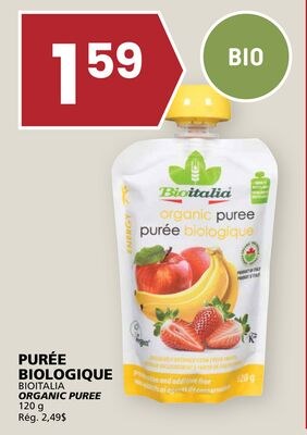 PURÉE BIOLOGIQUE BIOITALIA