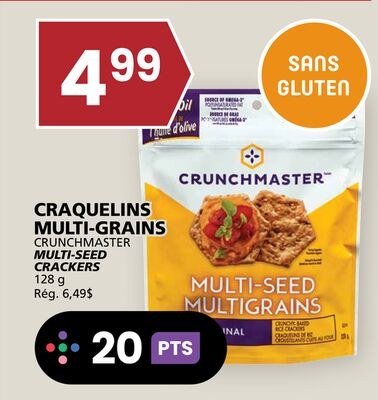 CRAQUELINS MULTI-GRAINS CRUNCHMASTER