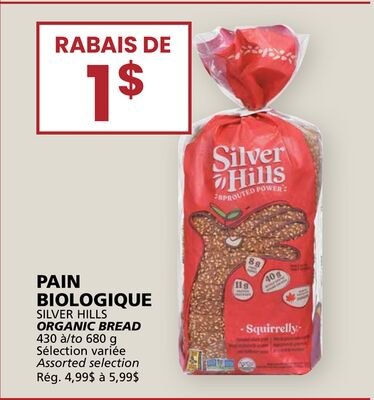 PAIN BIOLOGIQUE SILVER HILLS