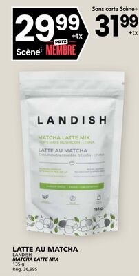 LATTE AU MATCHA LANDISH