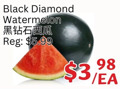 Black Diamond Watermelon
