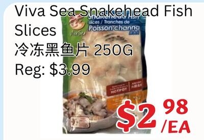 Viva Sea Snakehead Fish Slices