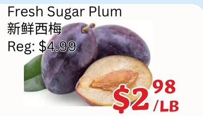 Fresh Sugar Plum
