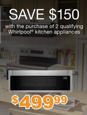 Whirlpool® kitchen appliances