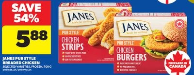 JANES PUB STYLE BREADED CHICKEN, 700 G