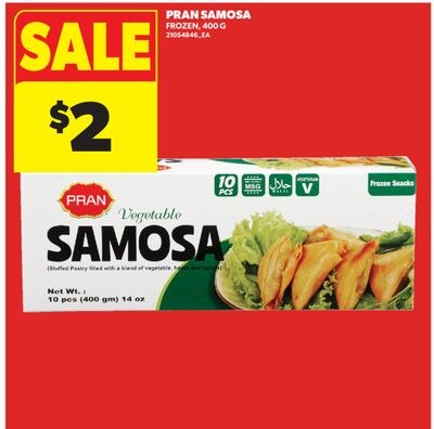 PRAN SAMOSA, 400 G