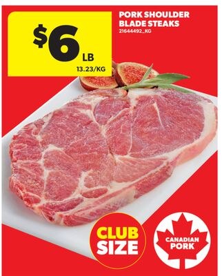 PORK SHOULDER BLADE STEAKS