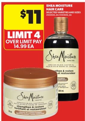 SHEA MOISTURE HAIR CARE
