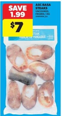 ASC BASA STEAKS, 1 KG