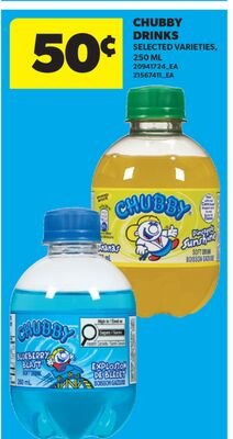 CHUBBY DRINKS, 250 ML