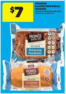 PROMISE GLUTEN FREE BREAD OR BUNS