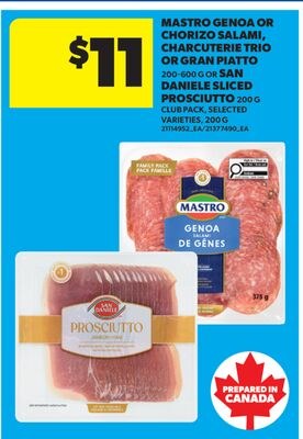 MASTRO GENOA OR CHORIZO SALAMI, CHARCUTERIE TRI…