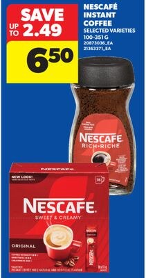 NESCAFÉ INSTANT COFFEE, 100-351 G