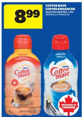 COFFEE MATE COFFEE ENHANCER, 1.89 L