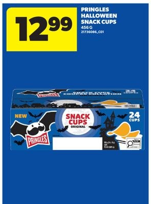PRINGLES HALLOWEEN SNACK CUPS, 456 G