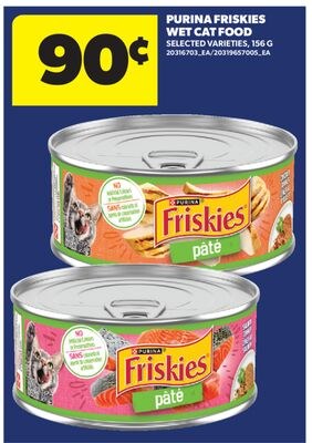 PURINA FRISKIES WET CAT FOOD, 156 G