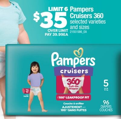 PAMPERS CRUISERS 360