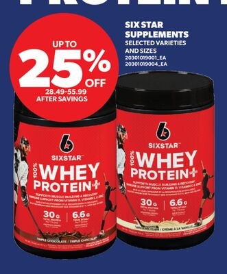 SIX STAR SUPPLEMENTS