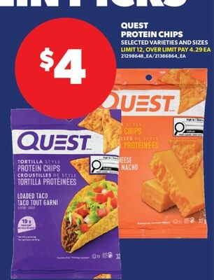 QUEST PROTEIN CHIPS