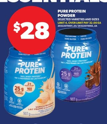 PURE PROTEIN POWDER