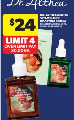 DR. ALTHEA GENTLE VITAMIN C BOOST-serum, 30 ML