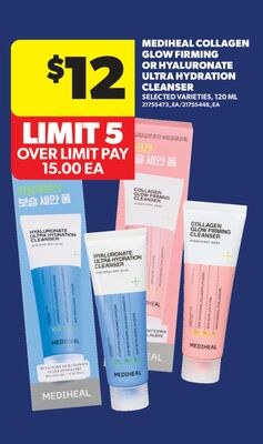 MEDIHEAL COLLAGEN GLOW FIRMING OR HYALURONATE U…