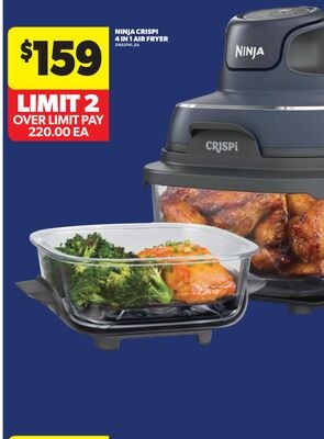 NINJA CRISPI 4 IN 1 AIR FRYER