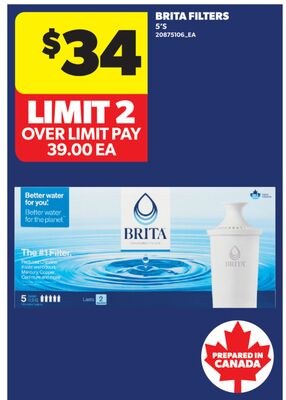 BRITA FILTERS, 5'S